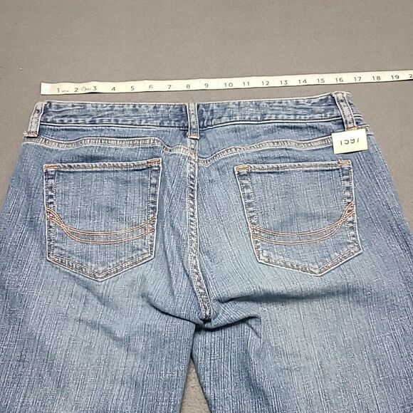 Old Navy The Dreamer Womens Jeans‎ 10 Reg Boot Flare Light Blue Stretch Denim - Picture 8 of 9